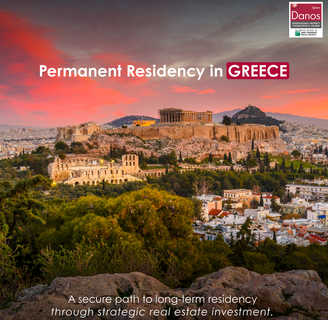⭕Greece continues to thrive as the most attractive destination for permanent residency through real estate investment.