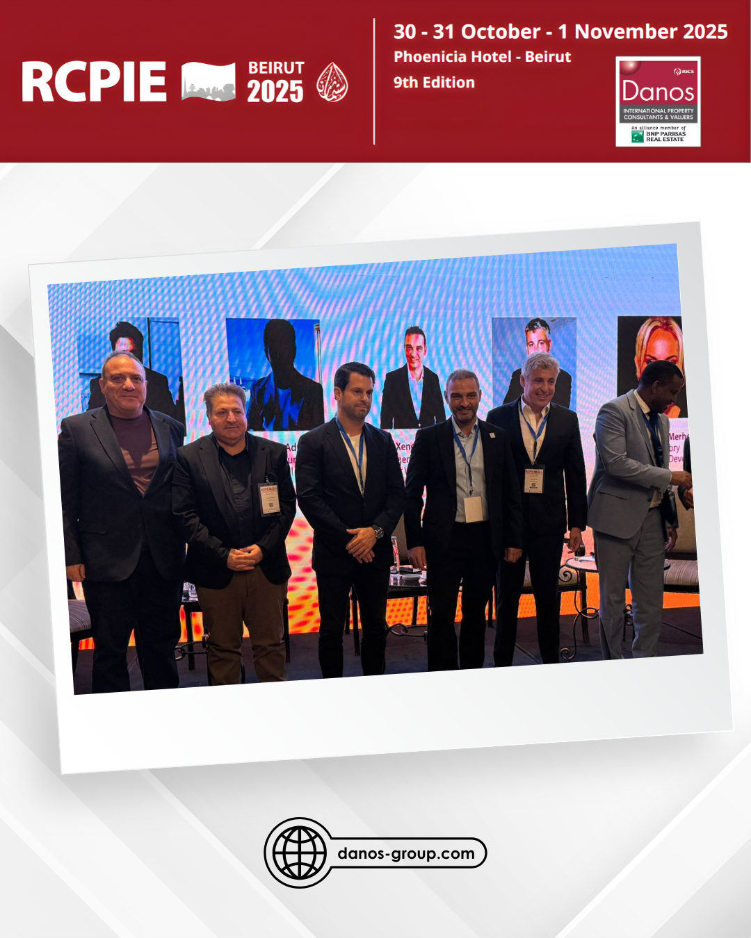 ⭕Expanding horizons: Danos at RCPIE Beirut 2025